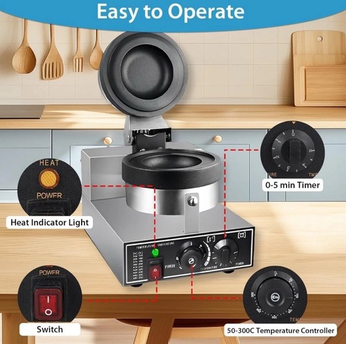Electric ufo burger maker - electric,